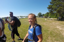 I jumped out of a plane. On purpose. 