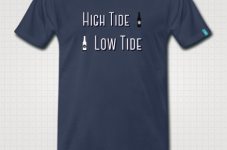 Introducing Our New High Tide = Full Beer - Low Tide = Empty Beer T-Shirts!