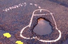 We Could Use This Guy That Graffitis Penises Around Potholes Here On Cape Cod