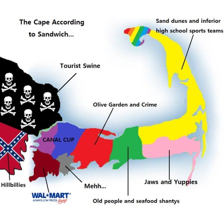 how sandwich sees cape cod