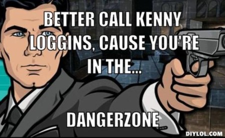 kenny loggins danger zone