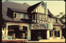 The old hyannis main street movie theatre, now is the seaside pub
