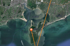 Katharine The Shark Pinged Again - In Uncle Roberts Cove - My Bags Are Packed