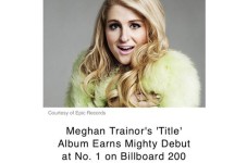 Meghan Trainor's Album Debuted At Number 1 #megatronz4life #capekidzkillinit