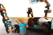 Beach Robot Picks Up Discarded Plastic And 3D Prints New Recycling Bins