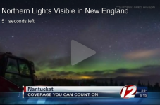 Northern Lights Were Visible From Cape Cod And The Islands?