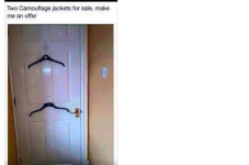 Cape Cod Virtual Yard Sale Ad Of The Day - Two Camouflage Jackets