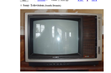 Cape Cod Craigslist Ad Of The Day - State Of The Art Sony Television