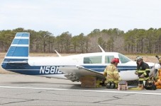 Plane Lands On Martha's Vineyard With No Landing Gear - See You On The Ferry!