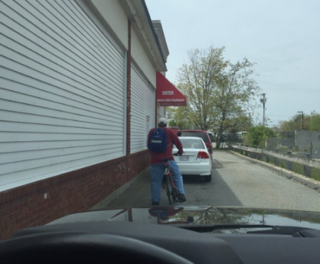 bike drive thru